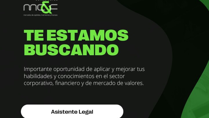 Estamos buscando Asistente Legal